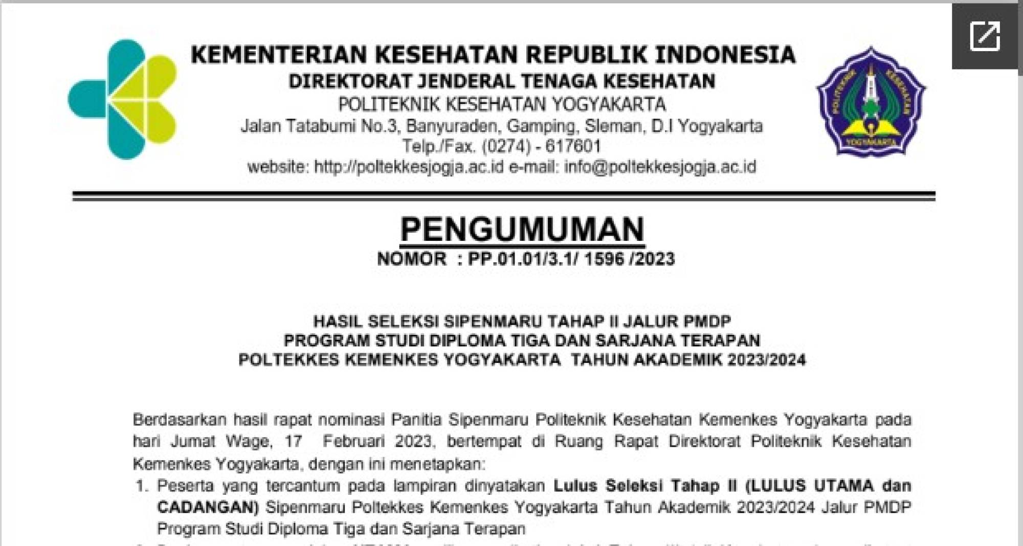 Thumbnail pengumuman