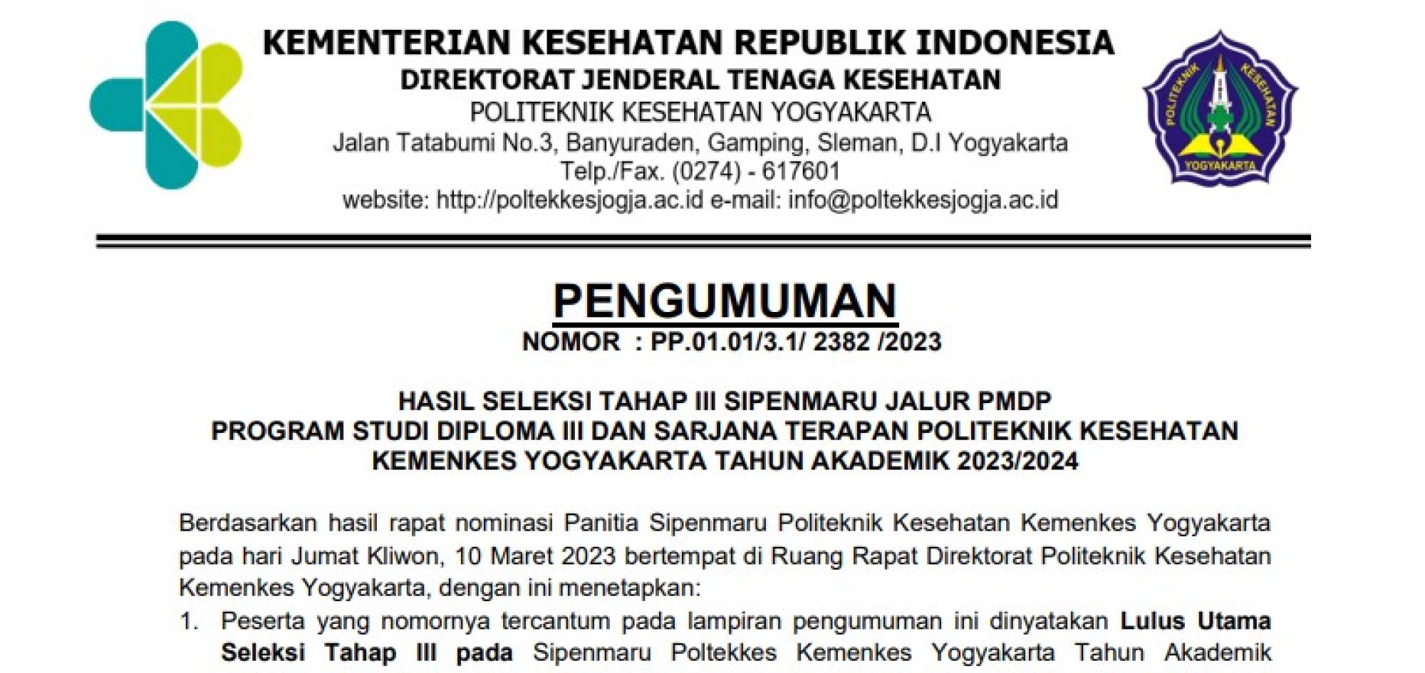 Thumbnail pengumuman