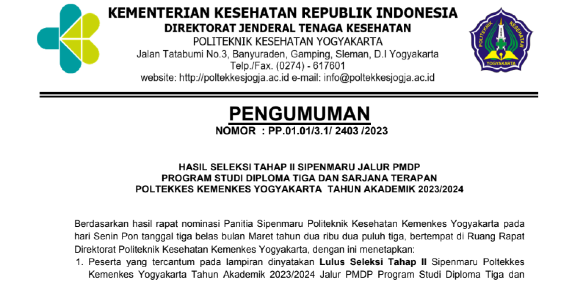 Thumbnail pengumuman